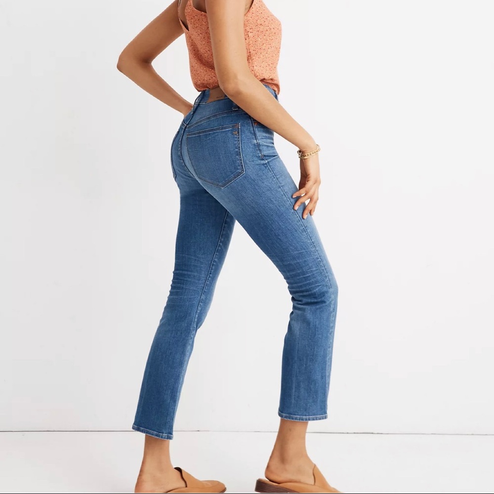Madewell Curvy Cali Demi-Boot Jeans in Tierney Wash: Eco Edition